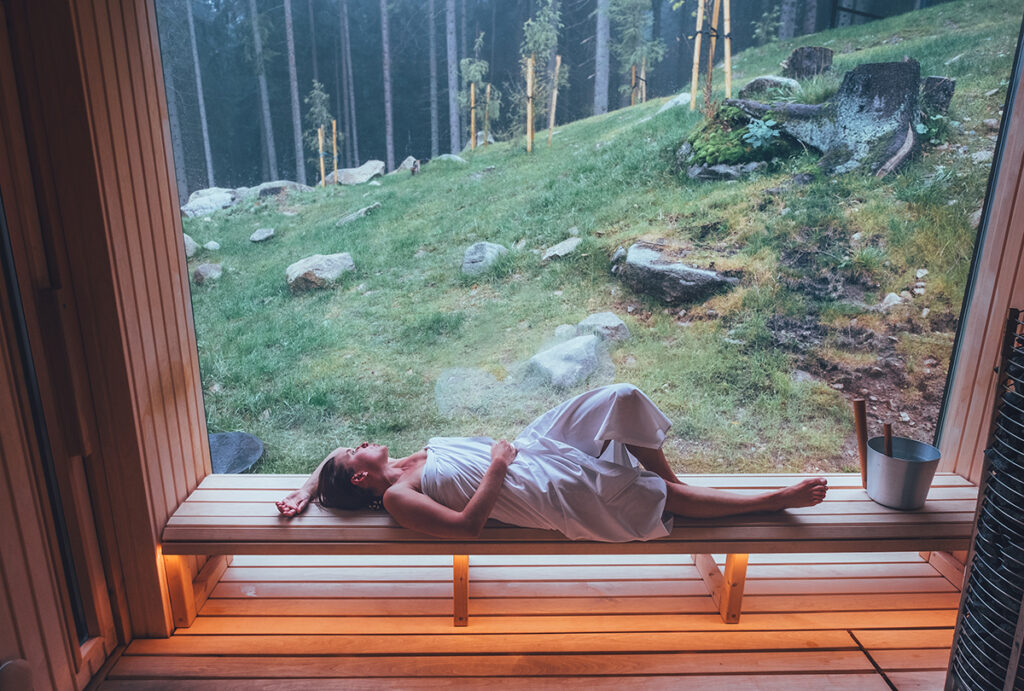 finnish people prioritize wellness and sauna