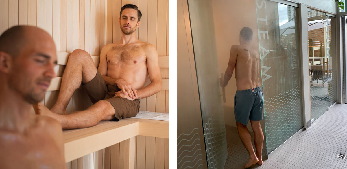 heat therapy sauna for muscle recovery