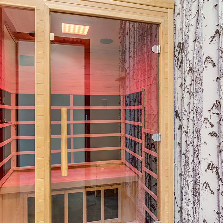 Infrared Sauna at Ritual Nordic Spa, located in downtown Victoria, British Columbia